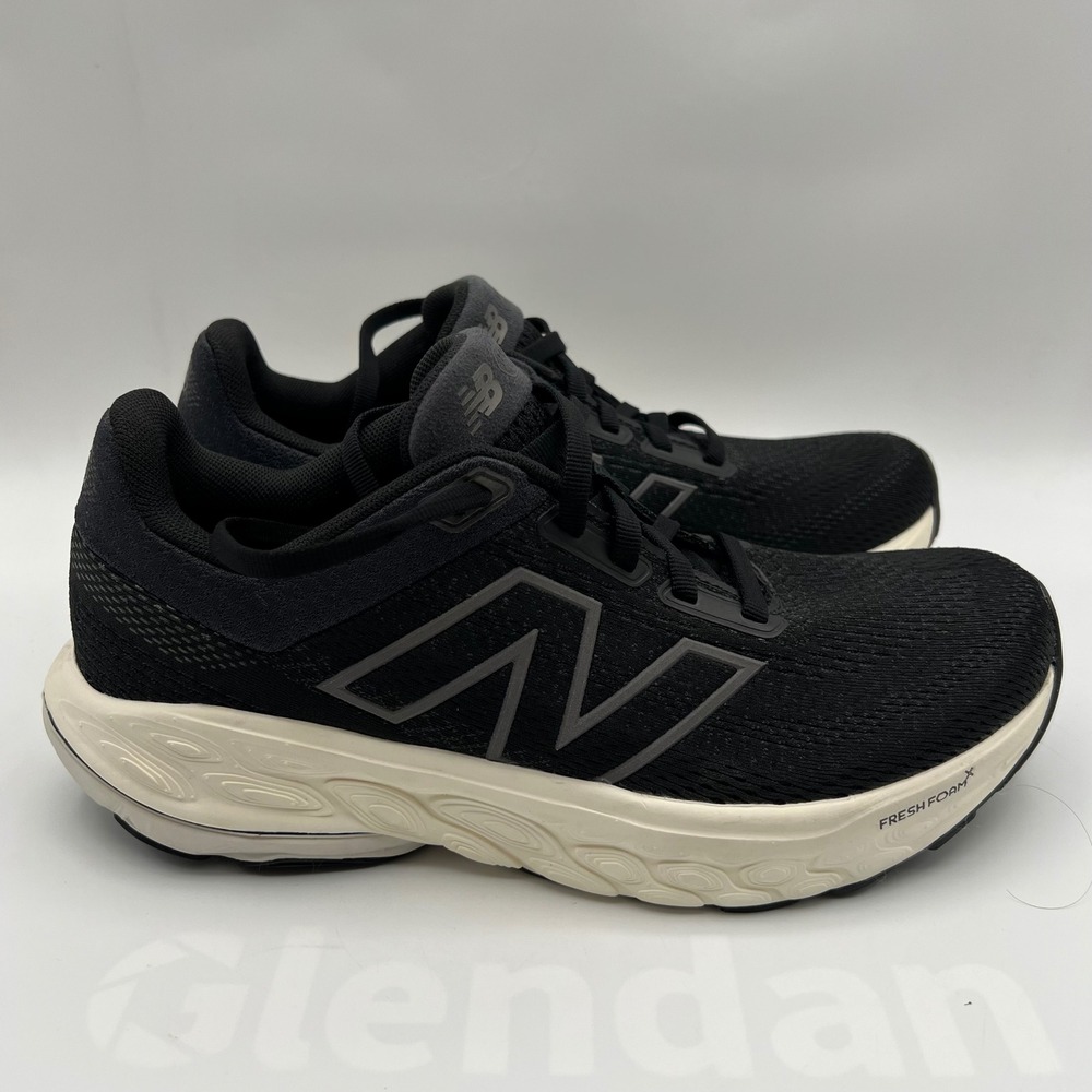 New Balance Fresh Foam X 860 v14 Shoes Womens 7 Black Solid Stability Running